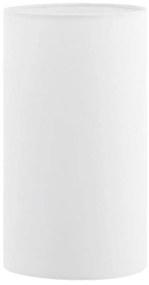 Eglo 32498 - Paralume universale TUNJA E27 diametro 12 cm bianco