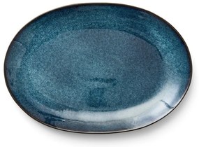 Vassoio vassoio di servizio in ceramica 25x36 cm Gastro Dark Blue/Black – Bitz
