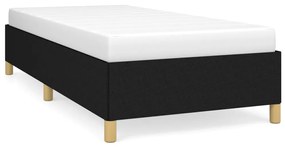 Giroletto nero 90x190 cm in tessuto