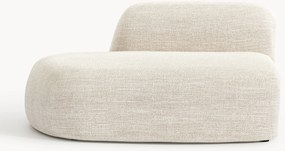 Chaise lounge in bouclé Wolke