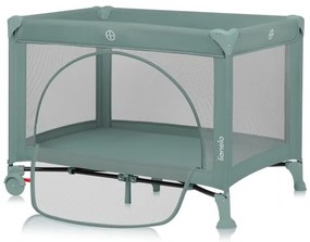 Lionelo - Lettino da viaggio LAURA Verde Salvia