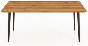 Tavolino in rovere naturale 60x110 cm Kula - The Beds