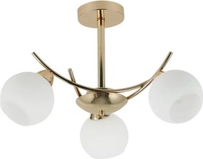 Vetro di ricambio per lampadario e applique AMOS E27, Ø 13 cm, bianco