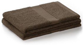 Asciugamano da bagno marrone scuro Marrone, 70 x 140 cm Bamby - DecoKing