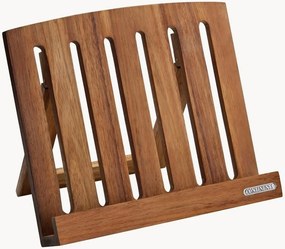Portaricettario in legno di acacia Continenta