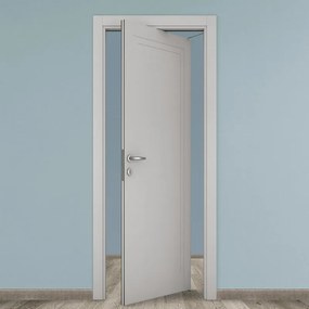 Porta tamburata rototraslante Angles grigio L 70 x H 210 cm destra