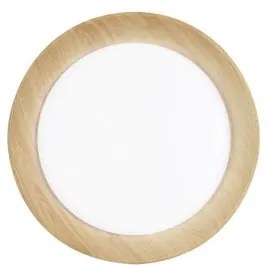 Plafoniera led arka bianca/legno 35w 5000lm cct 3000-4000-6500k 50x...