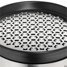 WMF - Grattugia per zenzero Ø 9 cm acciaio inox/nero