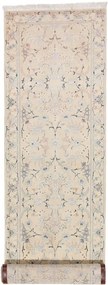 Tabriz Tappeto 380 x 90 Beige (Iran) Annodato A Mano