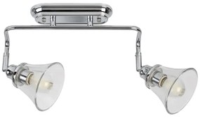 Rabalux 3208 - Faretto da bagno ANTOINE 2xE14/40W/230V IP44