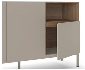 Cassettiera color crema 140x80 cm Cailin - Marckeric