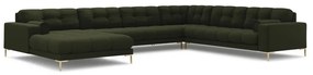 Divano angolare verde (angolo destro) Bali - Cosmopolitan Design