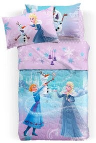 Copriletto Trapuntato Singolo Frozen fiocco di neve