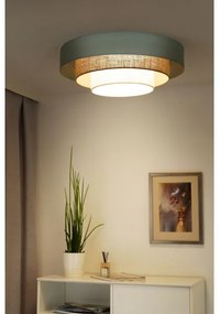Duolla-Plafoniera LED LUNETA LED/26W/230V diametro 60 cm 4000K turchese/beige