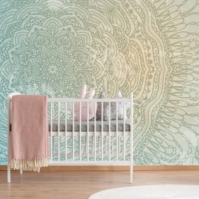 Carta da parati – Mandala decorativa