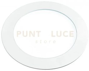 Incasso led slim bianco 18w 1520lm 4000k 22,5x1,8cm