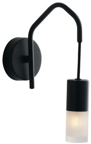 Lampadario Applique Spider, Eclettico, Colore Antracite, 10W, Dim. 8 x 22 x 18 cm