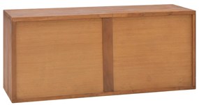 Mobile porta tv 90x30x40 cm in legno massello di teak