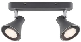 Nordlux - EIK Faretto 2xGU10/35W/230V Grey