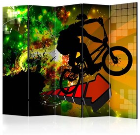 Paravento Bicycle Tricks II [Room Dividers]