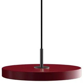 Asteria Mini Lampada a Sospensione Rosso Rubino/Black Top - UMAGE