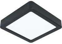 Plafoniera Moderna Fueva 5 In Acciaio Nero Led Integrato 11W 4000K Ip20