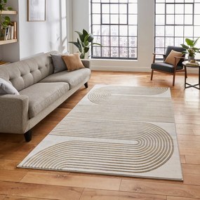 Tappeto grigio/oro 220x160 cm Apollo - Think Rugs