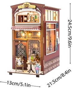 2Kids Toys - Puzzle 3D LED Fermalibri Caffè 2xAAA