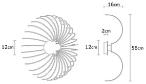 Applique ASPENDOS 1xE27/40W/230V
