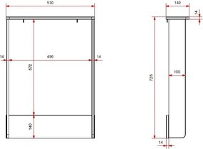 Fasciatoio bianco Eva – Vipack