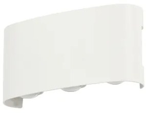 Brilagi - Applique LED da esterno FLAREBOX LED/6W/230V bianco IP65
