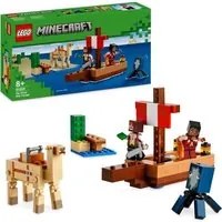 LEGO Minecraft 21259 Il viaggio del galeone dei pirati