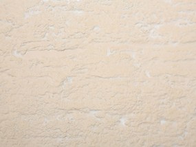 Set di 2 vasi quadrati per interno ed esterno beige 49 x 49 x 53 cm DELOS Beliani