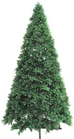 Albero di Natale artificiale verde H 400 cm x ø 200 cm