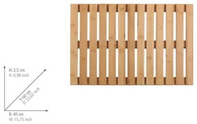 WENKO 23838100 – Tappetino 40x60 cm marrone