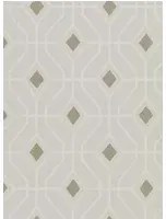 Gittertapete Laterza von Designers Guild - Linen