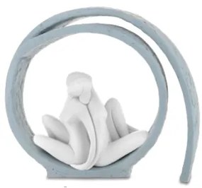 BONGELLI PREZIOSI statua coppia romantica con arco d. 15