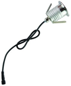 Faretto LED 3W IP68 per Piscine e Fontane Tondo Professional Colore Bianco Freddo 6.000K