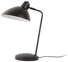 Lampada da tavolo nera con paralume in metallo (altezza 49 cm) Casque - Leitmotiv