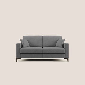 Kafka divano letto matrimoniale in morbido tessuto impermeabile T02 grigio