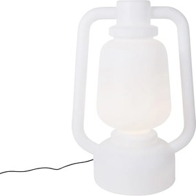 Lampada da terra intelligente bianca 110 cm con Wi-Fi G95 - Storm Extra Large
