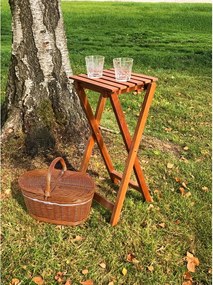 Tavolino da giardino in eucalipto massiccio 27x29 cm Yakima – Garden Pleasure