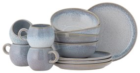 Set da pranzo in pietra 12 pz Paula – Bloomingville