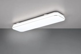 Plafoniera blanca  led rettangolare r64144301