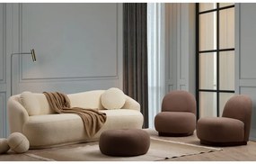 Divano crema 225 cm Ancona - Artie