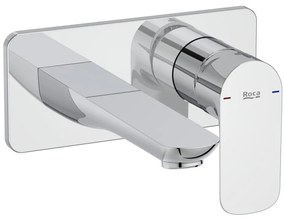 Roca A5A356EC00 - Miscelatore per vasca da incasso CALA, cromo lucido