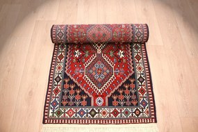 Yalameh Tappeto 210 x 80 (Iran) Annodato A Mano