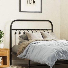 Testiera İn Metallo Nero 100 Cm /