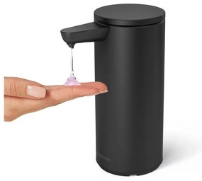 Dispenser di sapone in acciaio nero touchless 266 ml - simplehuman