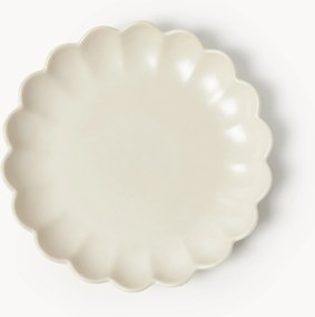 Set di 4 piatti da colazione a forma di fiore Sabina